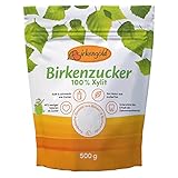 Birkengold Xylit Birkenzucker, 500 g Beutel | 100 % Xylit aus Finnland | aus Birken- und...