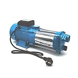9.8bar Kreiselpumpe 1300W Edelstahl Gartenpumpe 4000 L/H Hauswasserwerk centrifugal pump...