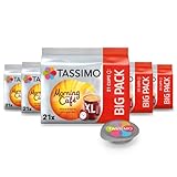 Tassimo Kapseln Morning Café, 105 Kaffeekapseln, 5er Pack, 5 x 21 Getränke