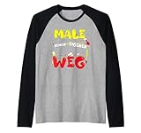 Den Künstlerischen Weg Pflastern: Male deinen eigen... Kunst Raglan