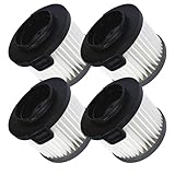 4er-Pack Staubsaugerfilter, Ersatz-Staubsaugerfilter, waschbar und wiederverwendbar,...
