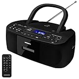 MEDION E65010 Stereoradio (CD-Player, Kassette, USB Anschluss, AUX Audioeingang,...