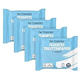 by Amazon Feuchtes Toilettenpapier, 4x70