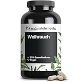 natural elements Weihrauch Kapseln – 1176mg Extrakt aus indischem Weihrauch – 85%...