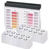 Wassertester für Chlor und pH Wert mit 200 Reagenztabletten je 100 x Chlor DPD1 und 100 x...
