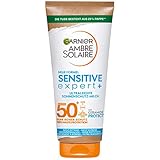 Garnier Sonnenschutzmilch mit LSF 50+, Sehr leichte und rückstandslose Sonnencreme für...