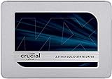 Crucial MX500 500GB CT500MX500SSD1-bis zu 560 MB/s (3D NAND, SATA, 2,5 Zoll, Internes SSD)