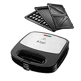 Russell Hobbs Multifunktionsgerät 3-in-1 [Sandwichmaker, Waffeleisen, Kontaktgrill]...