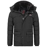 Höhenhorn 25G12 Achalm Herren Winter Jacke Schwarz Gr. M