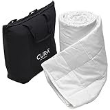 CURA Pearl Classic Gewichtsdecke 135x200 9kg - Anti Stress Therapiedecke - Schwere Decke...