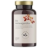 Kurkraft® Original Bio Ashwagandha (240 Kapseln mit je 660mg) - hochdosiert mit 1980mg je...