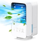 OMISOON Mobile Klimaanlage, 4-in-1 Mobiles Klimagerät, 60°/120° Oszillation, 700 ml...