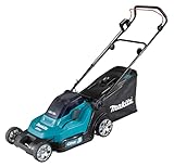 Makita DLM432PT2 Akku-Rasenmäher 2x18 V / 5,0 Ah, 2 Akkus + Doppelladegerät