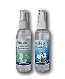 bideo® Reise Hygiene Set bestehend aus 1x 50ml Feuchttuchspray mit Aloe Vera und...