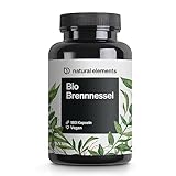 Bio Brennnessel – 180 Brennesselkapseln – 10:1 Brennnesselblattextrakt – vegan,...