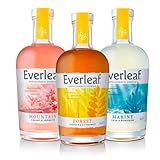 Everleaf Sammelpackung alkoholfreie Spirituosen, kalorienarm und vegan, alkoholfreie...