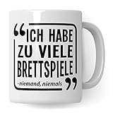 Brettspiel Tasse - Tabletop Geschenk lustiger Spruch - Kaffeetasse RPG Rollenspiel Fantasy...