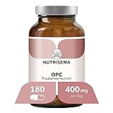 OPC Traubenkernextrakt I 180 hochdosierte Kapseln I OPC Gehalt 400 mg/Tag (HPLC) aus...