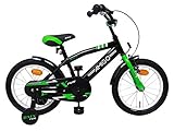 AMIGO BMX Fun - Kinderfahrrad für Jungen - 16 Zoll - mit Handbremse, Rücktritt,...