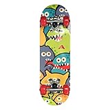 Apollo Kinder Skateboard, | kleines Komplett Board mit ABEC 3 Kugellagern und Aluminium...