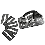 S&R 85mm Mini-Holz-Hobel Set – Einhandhobel, Schlichthobel, Kantenhobel, Dictum mit...
