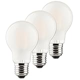 Müller-Licht Retro-LED Birnenform ersetzt 40 W, Glas, E27, 4 W, Silber, 6 x 6 x 10.6 cm,...