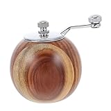 Holibanna Manuelle Pfeffermühle Handkurbel Einstellbare Gewürzmühle für Frischen...