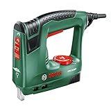 Bosch Elektrotacker PTK 14 EDT, 1000 Klammern, Karton (30 min-1 Schläge, Nägel: 14 mm,...