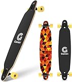 Gonex 42' Longboard Skateboard für Mädchen Erwachsene Anfänger und Kinder, Komplettes...