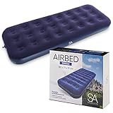 SA Products Aufblasbares Bett | Doppel-Luftbett mit elektrischer Luftpumpe | wasserdichte...