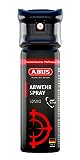 ABUS Abwehrspray SDS80 Pfefferspray zur Selbstverteidigung - Jet-Sprühstrahl - 5 Meter...