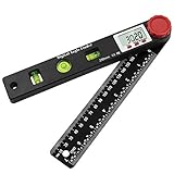 MISUVRSE Digital Finder Tool LED Digitaler Winkelmesser mit horizontaler vertikaler...