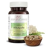 Schafgarbe Tabletten - 300 mg Wirkstoff, Achillea millefolium Tabletten, Premium...