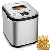 Brotbackmaschine, automatischer Brotbackautomat mit 15 voreingestellten Menüs und...