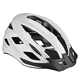 FISCHER Erwachsene Fahrradhelm, Radhelm, Cityhelm Urban Lano, S/M, 52-59cm, weiß blau,...