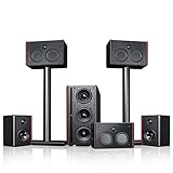 Teufel System 4 THX Schwarz Heimkino Lautsprecher Film Movie Kino Sound Musik Surround...