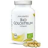 Amlawell Bio Colostrum Kapseln - Vegetarische Kapseln - aus deutscher Herstellung -...