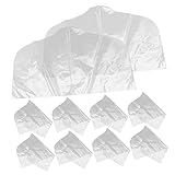 Healvian 10 Stück -Kleiderhüllen Transparente Organizer- Anzug-Kleidersack Heimkleidung...