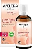 WELEDA Bio Damm Massageöl, Naturkosmetik Schwangerschafts- und Körperöl zur Erhöhung...