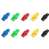 SIGANDG 10pc Verriegelungsgriff Clip,Kunststoff-clips Für Schutztuch,Einstellbar Robuster...