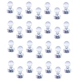 Magnetpro Whiteboard Magnete, 28 Stück Transparent Magnet für Magnettafel, Whiteboard,...