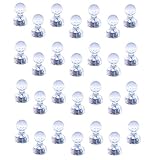 Magnetpro Whiteboard Magnete, 28 Stück Transparent Magnet für Magnettafel, Whiteboard,...