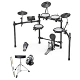 Nux DM-210 E-Dum elektronisches Schlagzeug Drumset + keepdrum Zubehör-Set