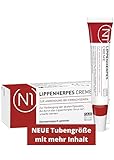 N1 Herpes Creme bei Lippenherpes mit Sofort-Effekt 4g - INTENSIV-CREME - verhindert...