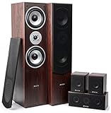 Fenton HF5W - Heimkino Soundsystem für Fernseher 1150 Watt - 5.0 Surround Sound System,...