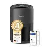 Philips Luftreiniger 900 Serie, HEPA NanoProtect + Aktivkohlefilter, CADR 250m³/h für...