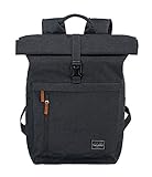 travelite Handgepäck Rucksack mit Laptop Fach 15,6 Zoll, Gepäck Serie BASICS Daypack...