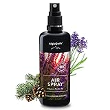 AllgäuQuelle® BIO-Airspray mit 100% Bio-Öle Allgäuer Nachtruhe mit Lavendel und Zirbe...