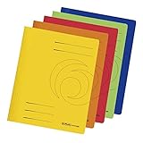 Herlitz 11037181 Schnellhefter A4 Karton gefaltet farbig sortiert ,10 Stück (1er Pack)