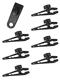 Windhager Planenclip, Halterung Spanner Befestigungsclip für Plane Zelt Gewebeplane Set 8...